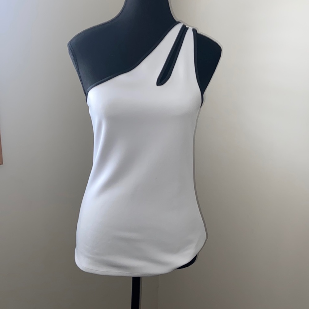 G by guess Medium one shoulder white top